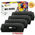 thumbnail image 1 of Toner Bank Cartouche de Toner Compatible de Remplacement pour Samsung MLT-D205L Haute Capacité (Noir, Lot de 4), 1 of 7