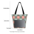 thumbnail image 3 of Disketp Colorful Checkered Bolsa de Hombro Casual para Mujer, Bolso Cruzado para Compras, Viajes y Uso Diario, 3 of 6