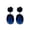 Dark Blue, variant on BNNG Christmas Crystal Earrings Fashion Exquisite Ice Flower Ladies Earrings Beautiful Creative Ear Jewelry Chritmas Glamour Earrings Christmas Sparkle Earrings