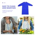 thumbnail image 3 of unbranded Delantal Impermeable Azul Con Largas Para Cocina Y Fácil De Limpiar, 3 of 8