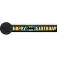 thumbnail image 1 of Batman Crêpe Joyeux Anniversaire Streamer, 1 of 1
