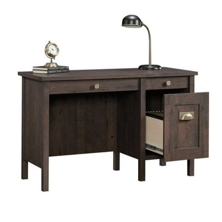 Sauder New Grange Home Office Desk In Coffee Oak Walmart Canada