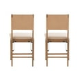 thumbnail image 6 of Linon Grenshaw Indoor Rope Folding Dining Chair, Set of 2, Natural, 6 of 22