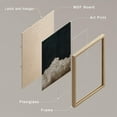 thumbnail image 4 of PixonSign Framed Wall Art Vintage Cloudy Sky Nature Landscape Prints, Set of 4 Minimalism Digital Art Paintings, Modern Wall Décor, Adhesive Canvas Posters for Home Decor - 8"x10" Natural, 4 of 5