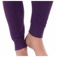 thumbnail image 2 of Fruit of the Loom Women's Micro Waffle Premium Thermal Bottom, Violet, 2X, 2 of 3