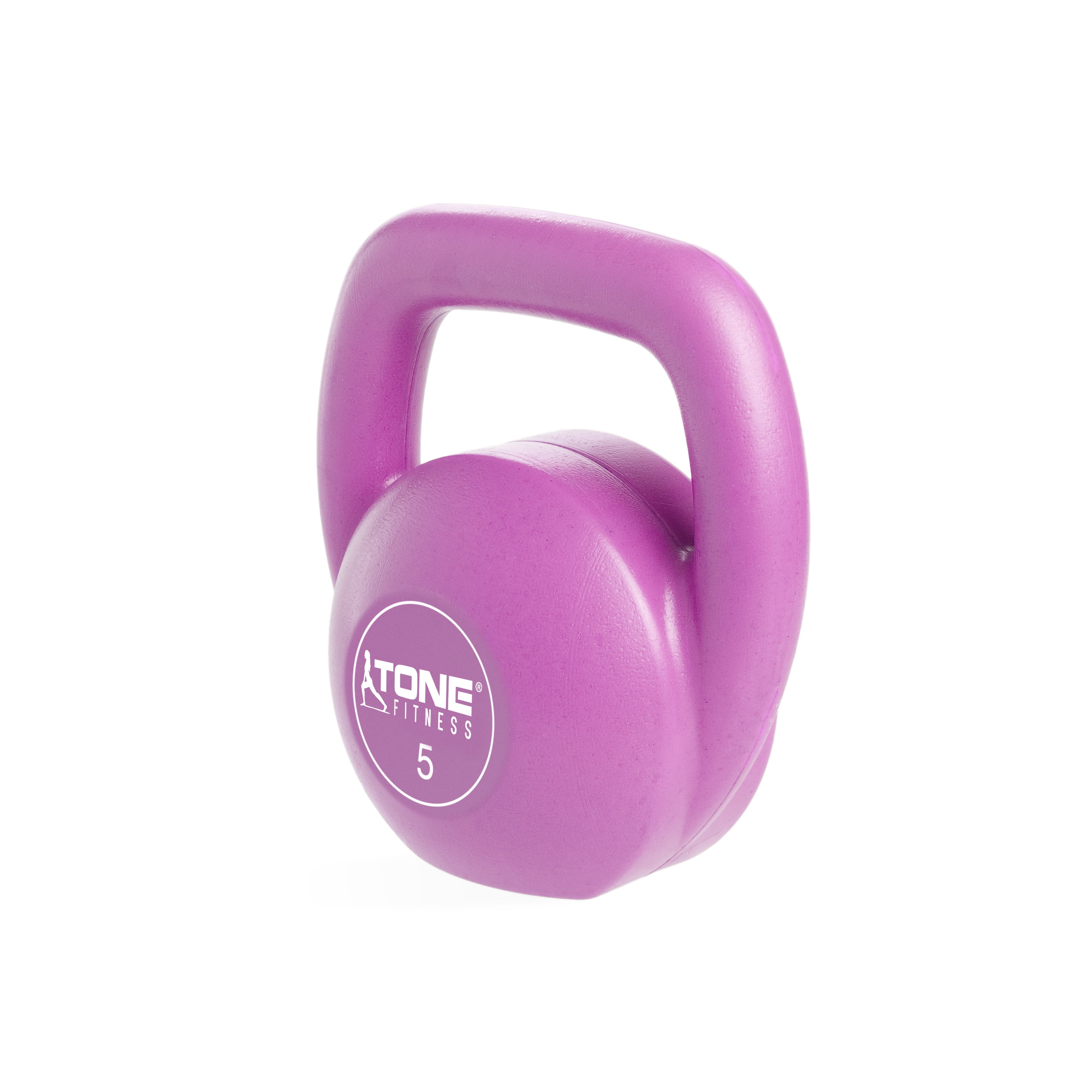 Tone Fitness CAP Barbell Vinyl Pink Kettlebell