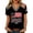 Black, variant on America 250th Anniversary USA Shirt Merchandise for Women, We the People 1776-2026 Patriotic Top, USA Flag Commemorative Tee, Blue M