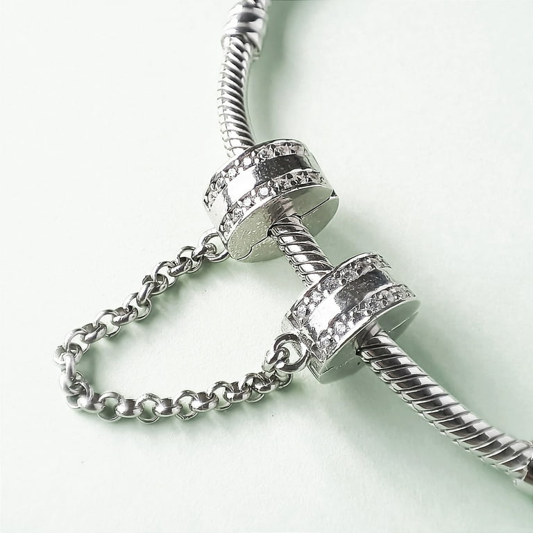 1pc Minimalist Style Women's Stainless Steel Snake Chain Bracelet