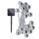 thumbnail image 2 of Cadena Lámparas Con Energía Solar Cadenas Bola De Plata Hueca Decoración Bombilla Iluminación Led Decoración Con 2 Modos De Iluminación Para Patio Jardín Bar Pasarela Fiesta En El Patio 16.4Ft 30Led Advancent HA027237-03, 2 of 6