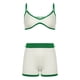 thumbnail image 1 of Conjunto de dos piezas para mujer, top sin mangas de verano, ropa de calle, sujetador deportivo y S, 1 of 9