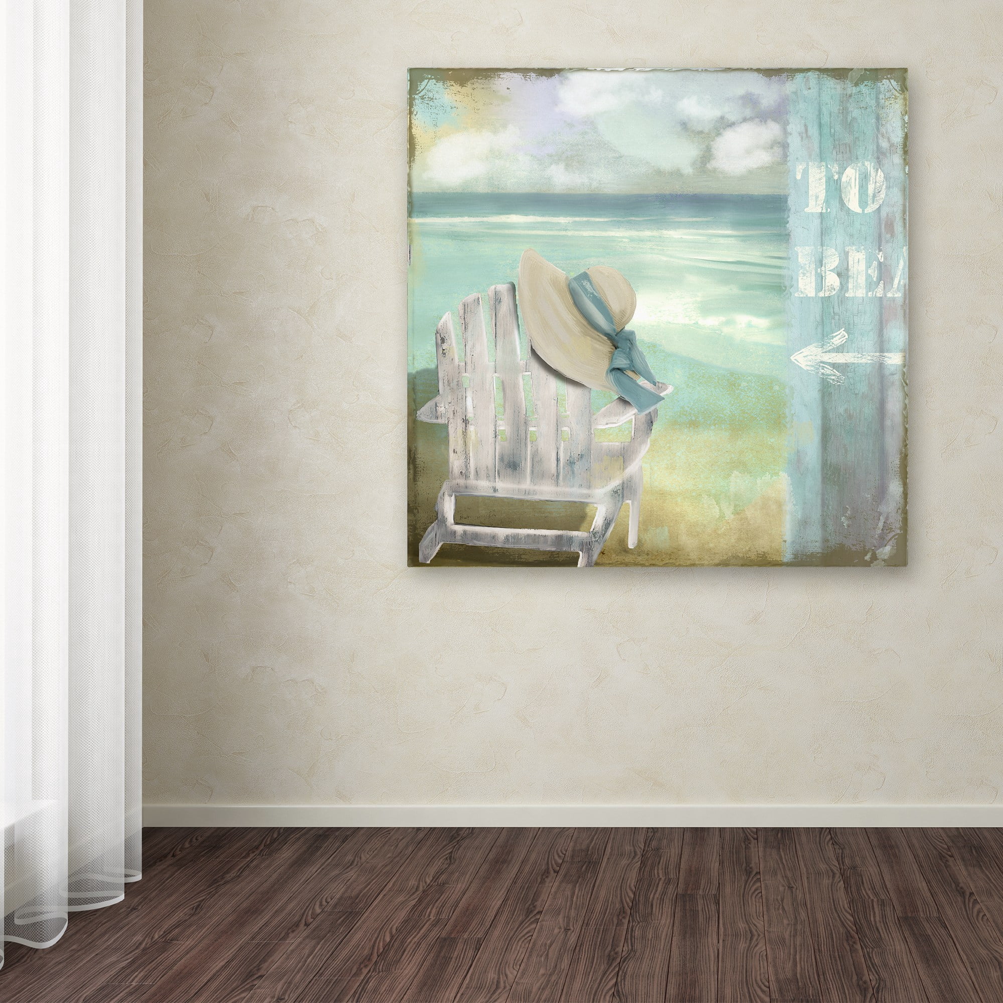 Trademark Fine Art "By the Sea I" Canvas Art by Color Bakery