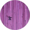 thumbnail image 1 of Ahgly Company Machine Washable Indoor Square Transitional Dark Magenta Purple Area Rugs, 3' Square, 1 of 7