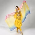 thumbnail image 4 of [BRAND Factory Price!]Belly Dancing Costumes chiffon yarn scarf Solid Belly Dance Veils Stage Performance Props, 4 of 6