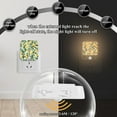 thumbnail image 4 of Yayeee 2-Pack Plug in LED Night Lights with Light Sensors Motion Detectors, Orange Tree, 4 of 7
