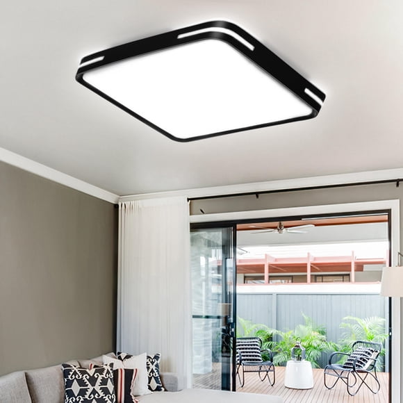 OULII ceiling led lights 1Pcs Ceiling Light Minimalist Style White Iron