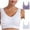 Purple, variant on Wireless Bras for Women,Womens Bras,Stretch Fabric,Breathable,Solid,Nylon,Spandex,Gray,2XL(US:12)