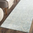 thumbnail image 2 of SAFAVIEH Valencia Christopher Damask Polyester Area Rug, Alpine/Cream, 5' x 8', 2 of 6
