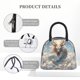 thumbnail image 4 of Fotbe Cool Cloud White Dragon Bolsa de Almuerzo con Estampado, Lonchera Aislada, Contenedor de Comida Reutilizable Tipo Cooler a Prueba de Fugas, 4 of 6