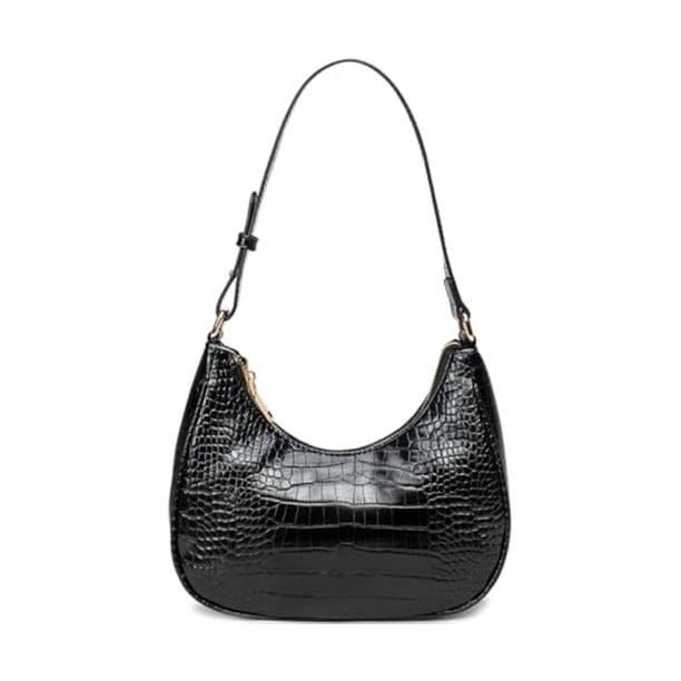 WSRYDJDL Crescent Bolsos de hombro para mujer lindo Hobo Tote bolso debajo del brazo monederos mini bolso de embrague con cierre de cremallera