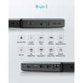 thumbnail image 2 of Anker USB C Docking Station, PowerExpand 9-in-1 USB-C PD Dock, 60W Charging for Laptop, 2 of 7
