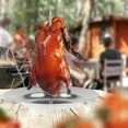 thumbnail image 1 of pitrice Support Vertical en Acier Inoxydable pour Brochettes avec 2 Brochettes Fournitures de Cuisine Brochette, 1 of 7