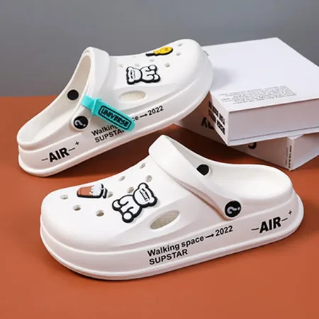 

Cute Cartoon Thick Sole Hole Clogs For Women Garden Shoes Women‘s Eva Slippers