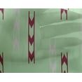 thumbnail image 4 of oneOone Georgette Viscose Fabric Arrow Sign Kasuri Print Fabric BTY 42 Inch Wide, 4 of 4