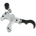 thumbnail image 6 of Compound Bow Brass Release Aids Thumb Trigger 3 4 Finger Grip Archery Hunting（silver）, 6 of 22