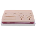 thumbnail image 2 of Kit de Práctica de Suturarere Modelo de Almohadilla de Suturarere de Heridas de Piel Herramienta de Enseñanza Escolar de Entrenamiento Repetido, 2 of 7