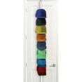 thumbnail image 1 of Multipurpose Over Door Organizer Eight Adjustable Vertical Strip Accessory Organizer Hats Purses Backpacks Scarves, 1 of 2