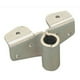 Sea Dog 580890-A PAIR Galvanized Oarlock Angle Mount 1/2" X 1-3/16&quot