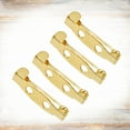 thumbnail image 2 of KAKOWELY safety pin 200pcs 2cm Golden Brooch Pin Bar Clasp Brooch Safety for Craft Jewelry DIY Making0.79"X0.2"X0.2", 2 of 4