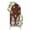 brown, variant on Coffee Gnomes Arch Backdrop Cover 4FT, Coffee Cups Beans Beige Plaid Spandex Fitted Stretchy Arch Stand Covers, Round Top Chiara Backdrop Cover for Wedding Party Birthday Baby Shower
