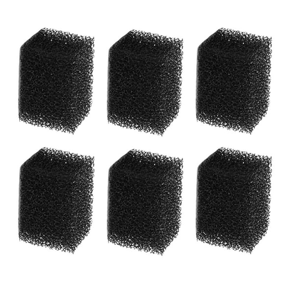 Genligt 6 Pack Sponges Foam Filters, for 2.5 L/ 84 oz Cat Water Fountain Filters, Automatic Pet Fountain Filter Replacement