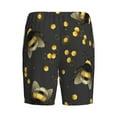thumbnail image 5 of Easygdp Bumblebee Men's Short Pajama Pants, Sleep Shorts, Household Pants, Casual Pants with Pockets - 4X-Large, 5 of 9