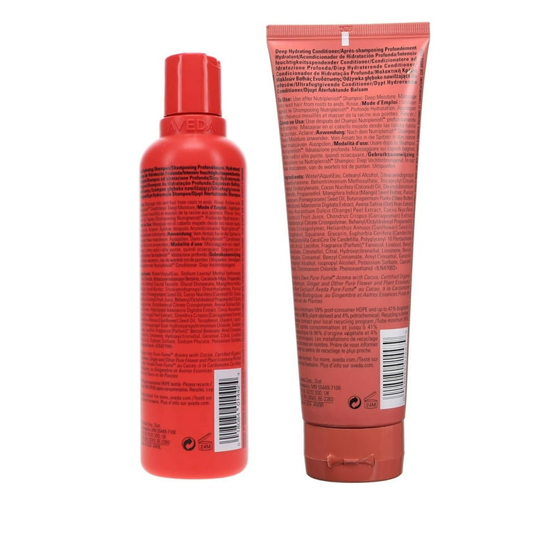 Aveda Nutriplenish Shampoo & Conditioner 8.5 oz Duo with Vegan