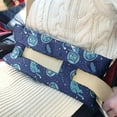 thumbnail image 3 of Geometric Cat Pattern Seatbelt Cushion - Post-Surgery Mastectomy & Heart Surgery Recovery Pillow - Soft Car Travel Pad with Minimalist Cat Design, 3 of 7