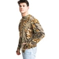 thumbnail image 3 of Realtree Men's Long Sleeve Camo Hunting Bamboo Shirt, Realtree  Advantage Classic Camo, Sizes S-5XL, 3 of 7