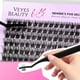 thumbnail image 5 of Kit de extensiones de pestañas VEYESBEAUTY Lash Clusters Newbie's, 5 of 7