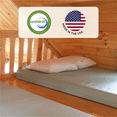 thumbnail image 5 of Veri Vinyl Premium Waterproof Bed Bug Resistant Mattress - Twin (36" x 76" x 6") Double Sided Camp RV Outdoor Dorm, 5 of 5