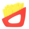 thumbnail image 2 of Juguete mordedor, juguete para morder con forma de papas fritas para bebés, juguete para morder para niños, rendimiento finamente ajustado, 2 of 14