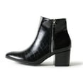 thumbnail image 2 of J. Adams Zuma Ankle Bootie, Closed Pointed Toe Stylish and Comfortable Block Zip-Up Boot for Women, 2 of 5