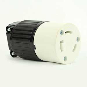 Superior Electric YGA017F Twist Lock Electrical Receptacle 3 Wire, 30 Amps, 250V, NEMA L6-30R YGA017F