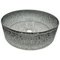thumbnail image 2 of 90210 Kitchen and Bath 16" Gradient Black Glass Round Vessel Sink For Bathroom Vanity, 2 of 8