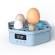 thumbnail image 2 of Mini incubadora de 5 huevos para incubar huevos de pollo con control automático de humedad Máquina profesional digital para incubar aves de corral para incubar pollos (220 V), 2 of 5