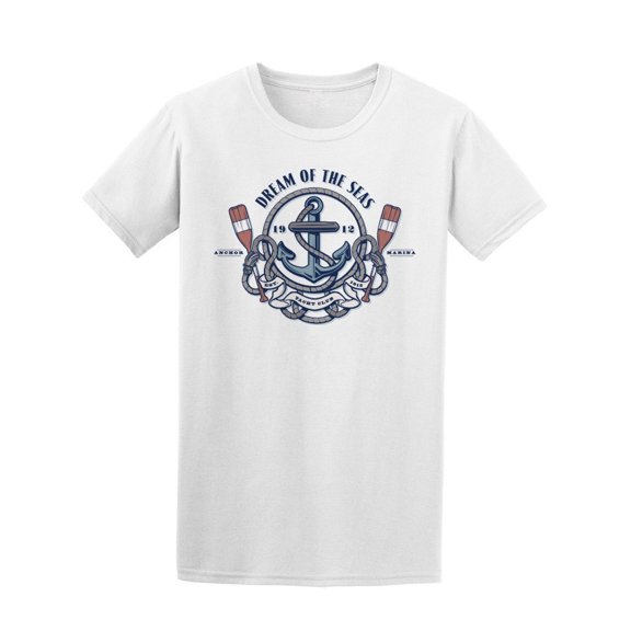 Nautical Anchor Crest Tee Men's -Image by Shutterstock