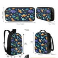 thumbnail image 5 of KUIFORTI Dinosaur Print Ice Packs Small Lunch Bag School Backpack Large Capacity Tote Bag Satchel Food Container Accessories, 5 of 7