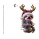 thumbnail image 1 of Adornos navideños, adornos navideños, regalos navideños, 2 piezas, regalo navideño, llavero de acrílico 2D para coche, colgante, decoraciones navideñas, accesorios, etiquetas acrílicas, 1 of 4