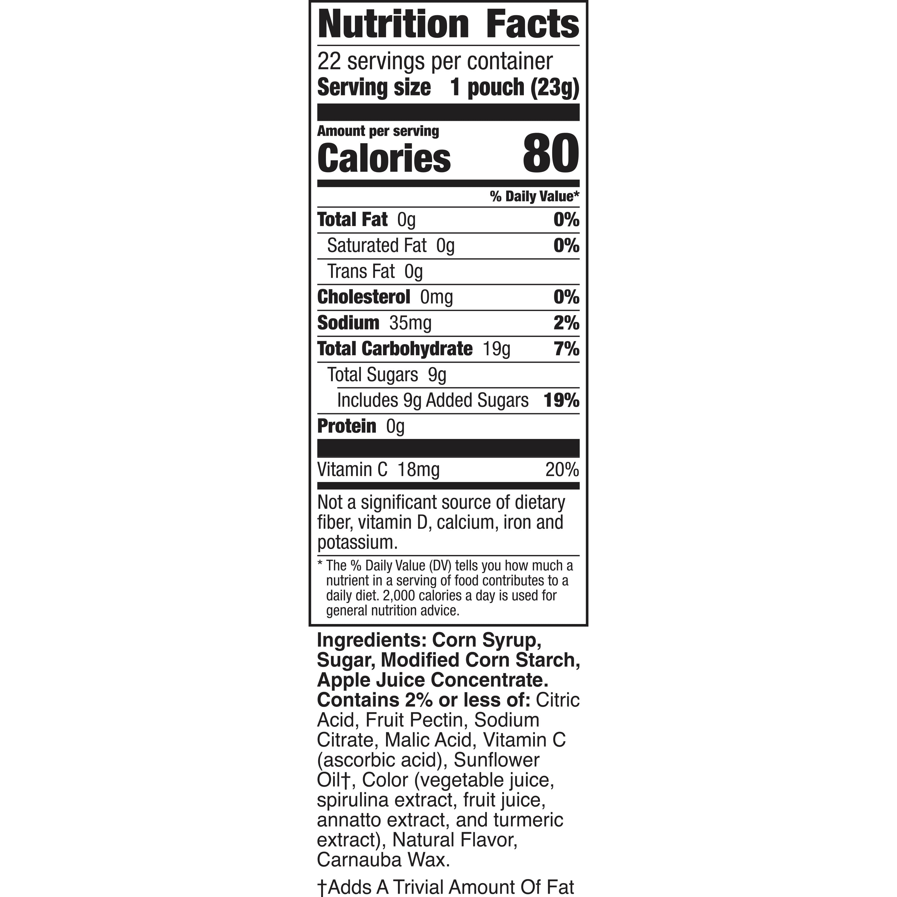Minions Fruit Flavored Snacks, Treat Pouches, Value Pack, 22 ct