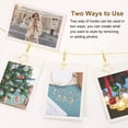 thumbnail image 3 of Wall Hanging Photo Display Cable Wire Rod with 10 Clips, 5Ft Hanging Picture Frames Collage Gold, 3 of 6